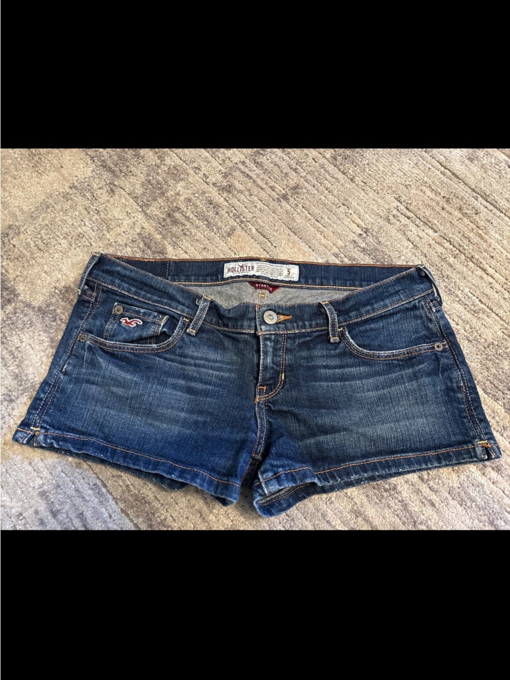 Hollister Women's Low Waist Denim Shorts